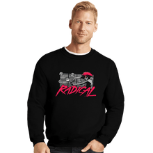 Load image into Gallery viewer, Shirts Crewneck Sweater, Unisex / Small / Black Radical Edward