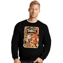 Load image into Gallery viewer, Shirts Crewneck Sweater, Unisex / Small / Black Meowkuza