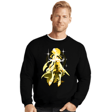 Load image into Gallery viewer, Shirts Crewneck Sweater, Unisex / Small / Black Traveler Lumine
