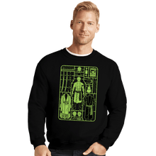 Load image into Gallery viewer, Daily_Deal_Shirts Crewneck Sweater, Unisex / Small / Black Zoro Model Sprue