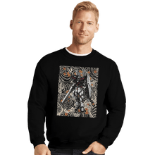 Load image into Gallery viewer, Shirts Crewneck Sweater, Unisex / Small / Black The VGundam Double Fin Funnel