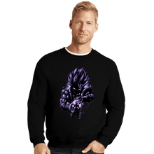 Load image into Gallery viewer, Shirts Crewneck Sweater, Unisex / Small / Black Gogeta