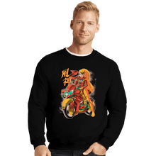 Load image into Gallery viewer, Daily_Deal_Shirts Crewneck Sweater, Unisex / Small / Black Samus Rider
