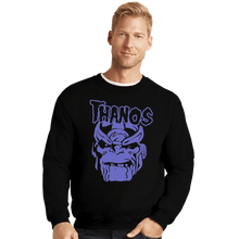 Load image into Gallery viewer, Shirts Crewneck Sweater, Unisex / Small / Black The Titan Ghost