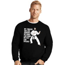 Load image into Gallery viewer, Secret_Shirts Crewneck Sweater, Unisex / Small / Black Lethal Weapon
