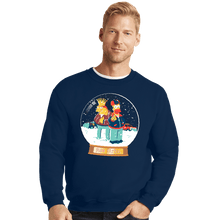 Load image into Gallery viewer, Daily_Deal_Shirts Crewneck Sweater, Unisex / Small / Navy Plow Patrol