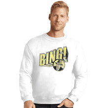 Load image into Gallery viewer, Shirts Crewneck Sweater, Unisex / Small / White Bing