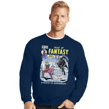 Load image into Gallery viewer, Shirts Crewneck Sweater, Unisex / Small / Navy Tales Of Fantasy 7