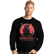 Load image into Gallery viewer, Daily_Deal_Shirts Crewneck Sweater, Unisex / Small / Black Darth Rex