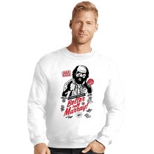 Load image into Gallery viewer, Secret_Shirts Crewneck Sweater, Unisex / Small / White Better Call Murray