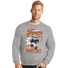 Load image into Gallery viewer, Daily_Deal_Shirts Crewneck Sweater, Unisex / Small / Sports Grey Troopers Academy