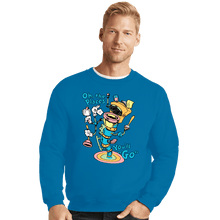 Load image into Gallery viewer, Secret_Shirts Crewneck Sweater, Unisex / Small / Sapphire Oh The Places
