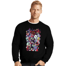 Load image into Gallery viewer, Shirts Crewneck Sweater, Unisex / Small / Black Mouse House Villains '19