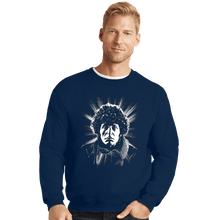 Load image into Gallery viewer, Daily_Deal_Shirts Crewneck Sweater, Unisex / Small / Navy Tom Baker