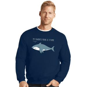 Shirts Crewneck Sweater, Unisex / Small / Navy It Has A Good Ending