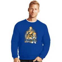 Load image into Gallery viewer, Daily_Deal_Shirts Crewneck Sweater, Unisex / Small / Royal Blue Arrival