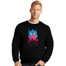 Load image into Gallery viewer, Daily_Deal_Shirts Crewneck Sweater, Unisex / Small / Black Commander