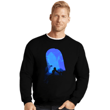 Load image into Gallery viewer, Shirts Crewneck Sweater, Unisex / Small / Black Childhood Friend