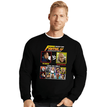 Load image into Gallery viewer, Shirts Crewneck Sweater, Unisex / Small / Black Family Fighter