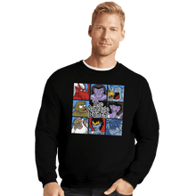Load image into Gallery viewer, Shirts Crewneck Sweater, Unisex / Small / Black The Gargoyles Bunch