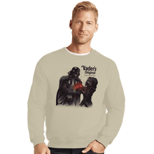Load image into Gallery viewer, Shirts Crewneck Sweater, Unisex / Small / Sand Vader's Original