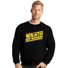Load image into Gallery viewer, Shirts Crewneck Sweater, Unisex / Small / Black Wrath of Khan