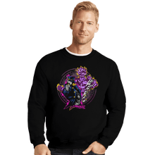 Load image into Gallery viewer, Shirts Crewneck Sweater, Unisex / Small / Black Attack Of Jotaro