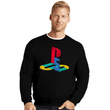 Load image into Gallery viewer, Shirts Crewneck Sweater, Unisex / Small / Black PS5 Classic