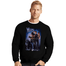 Load image into Gallery viewer, Shirts Crewneck Sweater, Unisex / Small / Black I'll Be Back To The Future