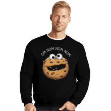 Load image into Gallery viewer, Shirts Crewneck Sweater, Unisex / Small / Black Monster Cookie