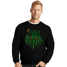 Load image into Gallery viewer, Secret_Shirts Crewneck Sweater, Unisex / Small / Black Fear-Thing
