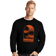 Load image into Gallery viewer, Shirts Crewneck Sweater, Unisex / Small / Black Tatooine