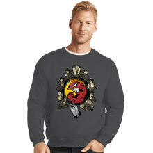 Load image into Gallery viewer, Daily_Deal_Shirts Crewneck Sweater, Unisex / Small / Charcoal Hellfish Squad
