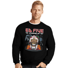 Load image into Gallery viewer, Shirts Crewneck Sweater, Unisex / Small / Black Ed Five Standing By