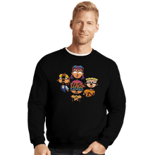 Load image into Gallery viewer, Shirts Crewneck Sweater, Unisex / Small / Black Bohemian Power
