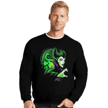 Load image into Gallery viewer, Shirts Crewneck Sweater, Unisex / Small / Black All Evil