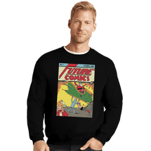 Load image into Gallery viewer, Shirts Crewneck Sweater, Unisex / Small / Black Future Comics