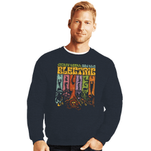 Load image into Gallery viewer, Daily_Deal_Shirts Crewneck Sweater, Unisex / Small / Dark Heather The Electric Mayhem