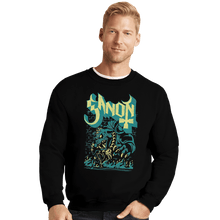 Load image into Gallery viewer, Shirts Crewneck Sweater, Unisex / Small / Black Monstrous Prince Of Darkness