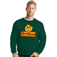 Load image into Gallery viewer, Secret_Shirts Crewneck Sweater, Unisex / Small / Forest Leftorium