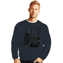 Load image into Gallery viewer, Shirts Crewneck Sweater, Unisex / Small / Dark Heather Death Is Random