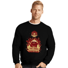 Load image into Gallery viewer, Daily_Deal_Shirts Crewneck Sweater, Unisex / Small / Black Y'all Shall Suffer