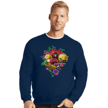Load image into Gallery viewer, Shirts Crewneck Sweater, Unisex / Small / Navy The Bounty Hunter