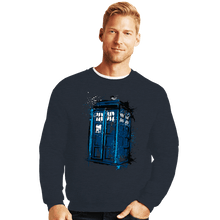 Load image into Gallery viewer, Shirts Crewneck Sweater, Unisex / Small / Dark Heather Time-And-Space