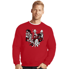 Load image into Gallery viewer, Daily_Deal_Shirts Crewneck Sweater, Unisex / Small / Red Symphonia
