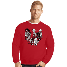 Load image into Gallery viewer, Daily_Deal_Shirts Crewneck Sweater, Unisex / Small / Red Symphonia