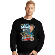 Load image into Gallery viewer, Shirts Crewneck Sweater, Unisex / Small / Black Butt Munch