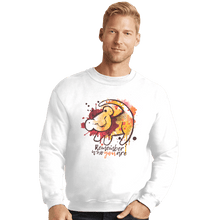 Load image into Gallery viewer, Shirts Crewneck Sweater, Unisex / Small / White Remember