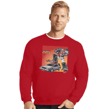 Load image into Gallery viewer, Shirts Crewneck Sweater, Unisex / Small / Red Marty McPrime