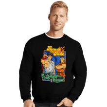 Load image into Gallery viewer, Shirts Crewneck Sweater, Unisex / Small / Black Thrash My Ride